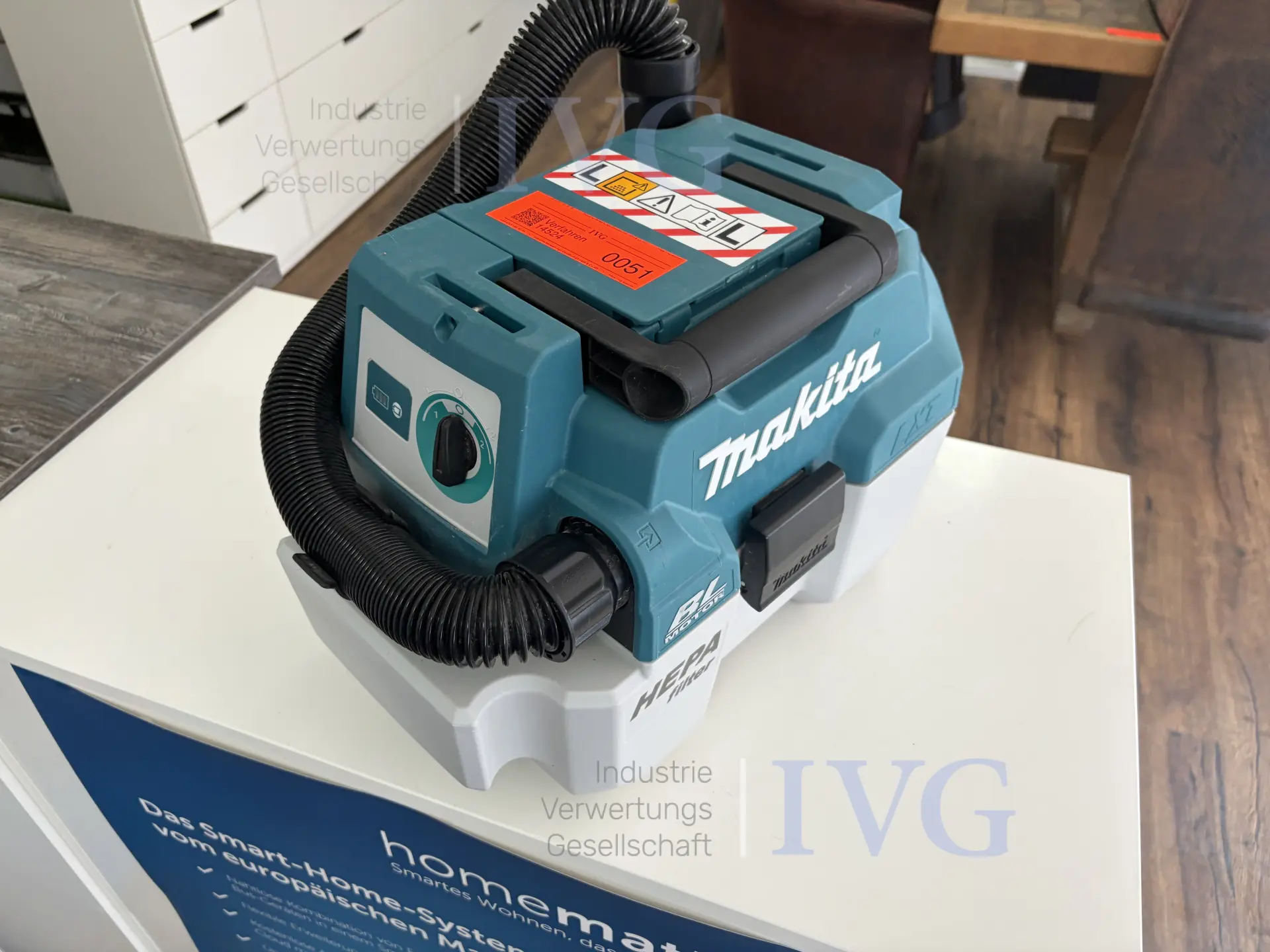 Akku-Industriesauger MAKITA DVC750L